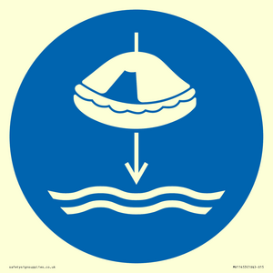 MV11453: Mandatory: Lower liferaft to the water in launch sequence