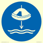 MV11453: Mandatory: Lower liferaft to the water in launch sequence