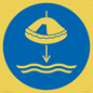 MV11453: Mandatory: Lower liferaft to the water in launch sequence