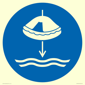 MV11453: Mandatory: Lower liferaft to the water in launch sequence