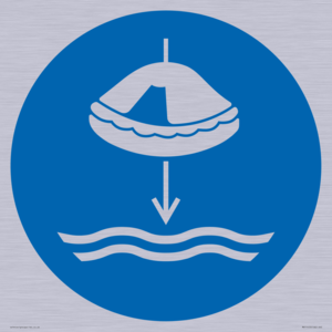 MV11453: Mandatory: Lower liferaft to the water in launch sequence