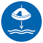 MV11453: Mandatory: Lower liferaft to the water in launch sequence