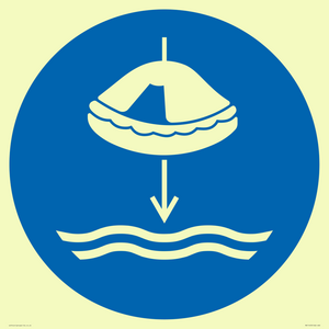 MV11453: Mandatory: Lower liferaft to the water in launch sequence