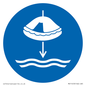 MV11453: Mandatory: Lower liferaft to the water in launch sequence