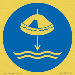 MV11453: Mandatory: Lower liferaft to the water in launch sequence