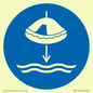 MV11453: Mandatory: Lower liferaft to the water in launch sequence
