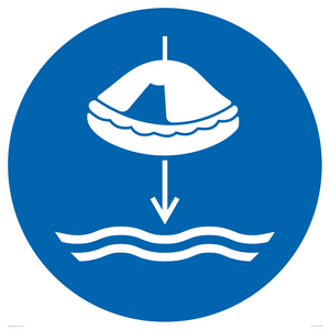 MV11453: Mandatory: Lower liferaft to the water in launch sequence