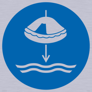 MV11453: Mandatory: Lower liferaft to the water in launch sequence