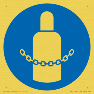 MV11466: Mandatory: Secure gas cylinders