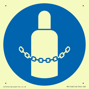 MV11466: Mandatory: Secure gas cylinders