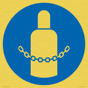 MV11466: Mandatory: Secure gas cylinders