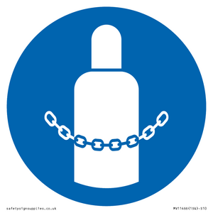 MV11466: Mandatory: Secure gas cylinders