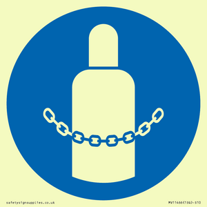 MV11466: Mandatory: Secure gas cylinders