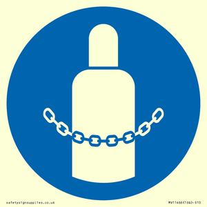 MV11466: Mandatory: Secure gas cylinders
