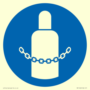MV11466: Mandatory: Secure gas cylinders