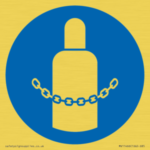 MV11466: Mandatory: Secure gas cylinders