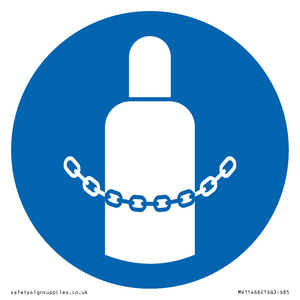 MV11466: Mandatory: Secure gas cylinders