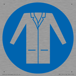 MV11501: Custom Mandatory: Wear a lab coat