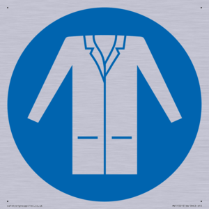 MV11501: Custom Mandatory: Wear a lab coat