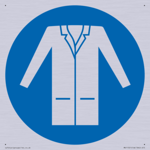 MV11501: Custom Mandatory: Wear a lab coat