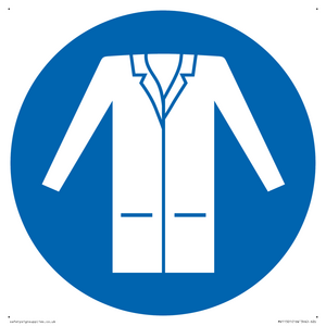 MV11501: Custom Mandatory: Wear a lab coat
