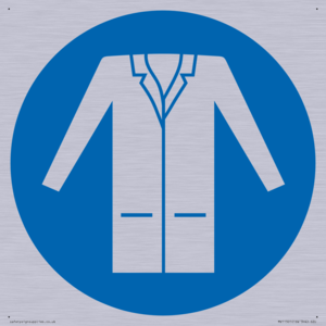 MV11501: Custom Mandatory: Wear a lab coat