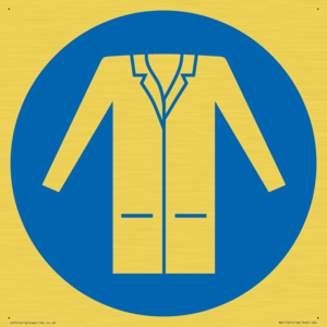MV11501: Custom Mandatory: Wear a lab coat