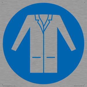 MV11501: Custom Mandatory: Wear a lab coat