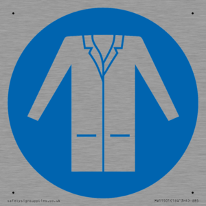 MV11501: Custom Mandatory: Wear a lab coat