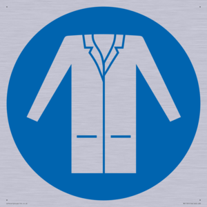 MV11501: Custom Mandatory: Wear a lab coat