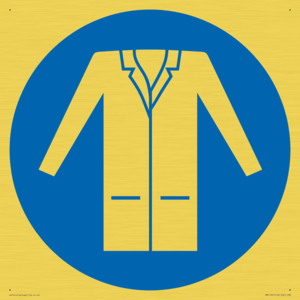 MV11501: Custom Mandatory: Wear a lab coat