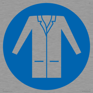 MV11501: Custom Mandatory: Wear a lab coat