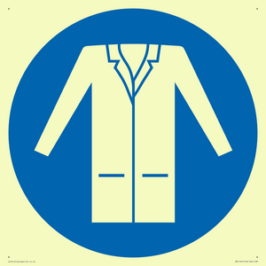 MV11501: Custom Mandatory: Wear a lab coat