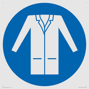 MV11501: Custom Mandatory: Wear a lab coat