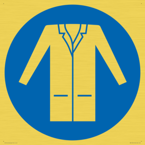 MV11501: Custom Mandatory: Wear a lab coat