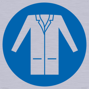 MV11501: Custom Mandatory: Wear a lab coat