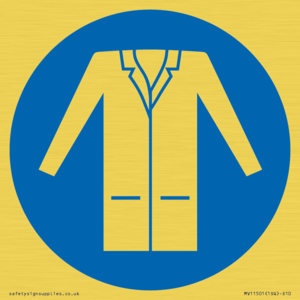 MV11501: Custom Mandatory: Wear a lab coat