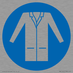 MV11501: Custom Mandatory: Wear a lab coat