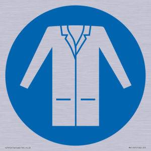MV11501: Custom Mandatory: Wear a lab coat