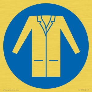 MV11501: Custom Mandatory: Wear a lab coat