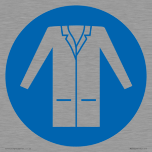 MV11501: Custom Mandatory: Wear a lab coat
