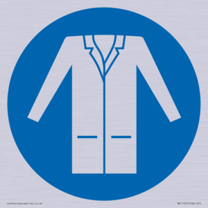 MV11501: Custom Mandatory: Wear a lab coat