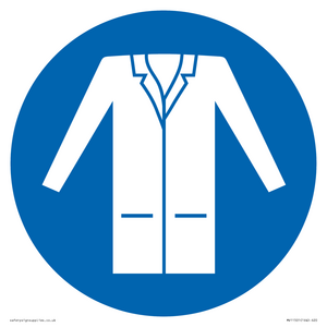 MV11501: Custom Mandatory: Wear a lab coat