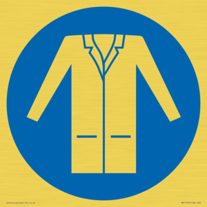MV11501: Custom Mandatory: Wear a lab coat