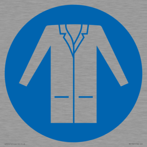 MV11501: Custom Mandatory: Wear a lab coat