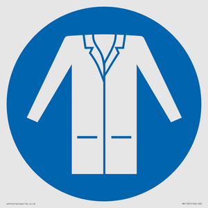 MV11501: Custom Mandatory: Wear a lab coat