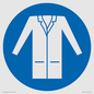MV11501: Custom Mandatory: Wear a lab coat