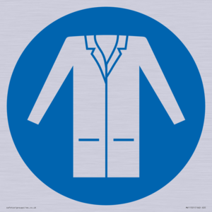 MV11501: Custom Mandatory: Wear a lab coat