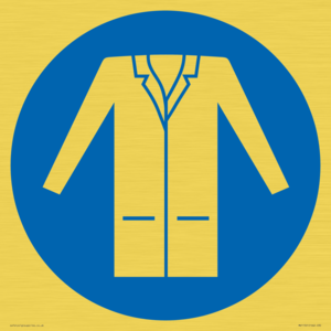 MV11501: Custom Mandatory: Wear a lab coat