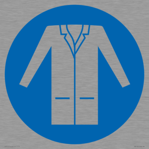 MV11501: Custom Mandatory: Wear a lab coat